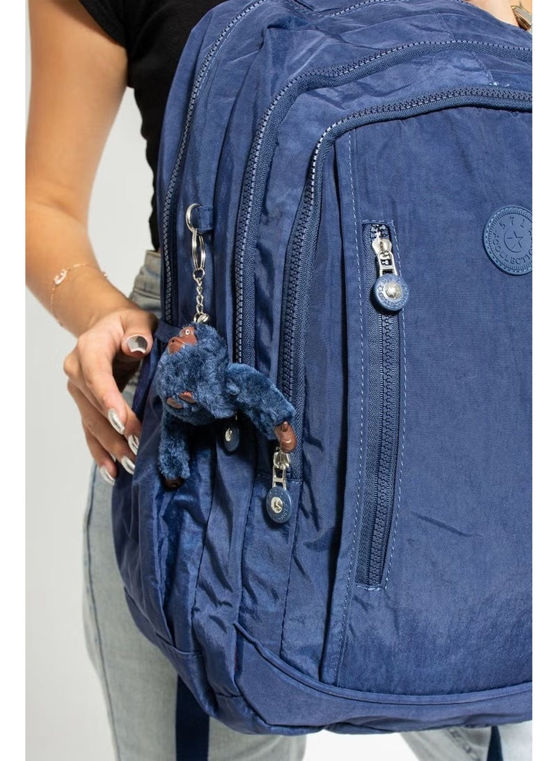 Bag Trend Imported Waterproof Fabric Monkey Key Gift Mega Size Backpack School Bag - Image 4